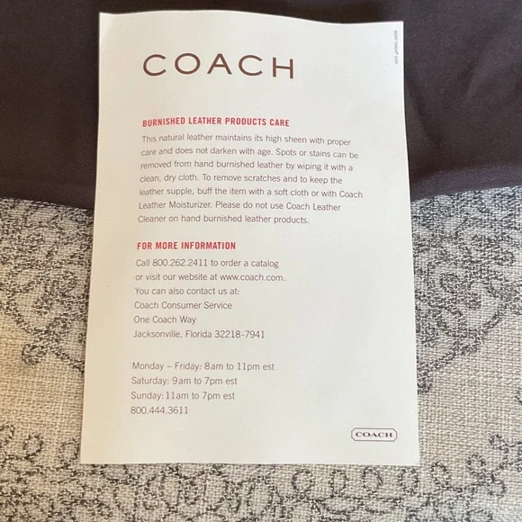 Vintage Coach Bleeker small flap Shoulder Bag in brown leather - Picture 3 of 8